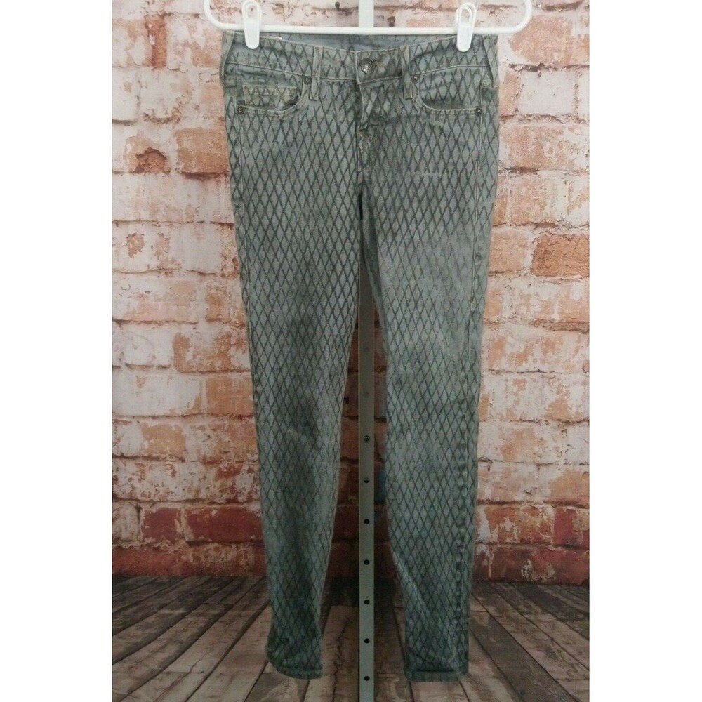 True Religion Snake Print Jeans Size 26